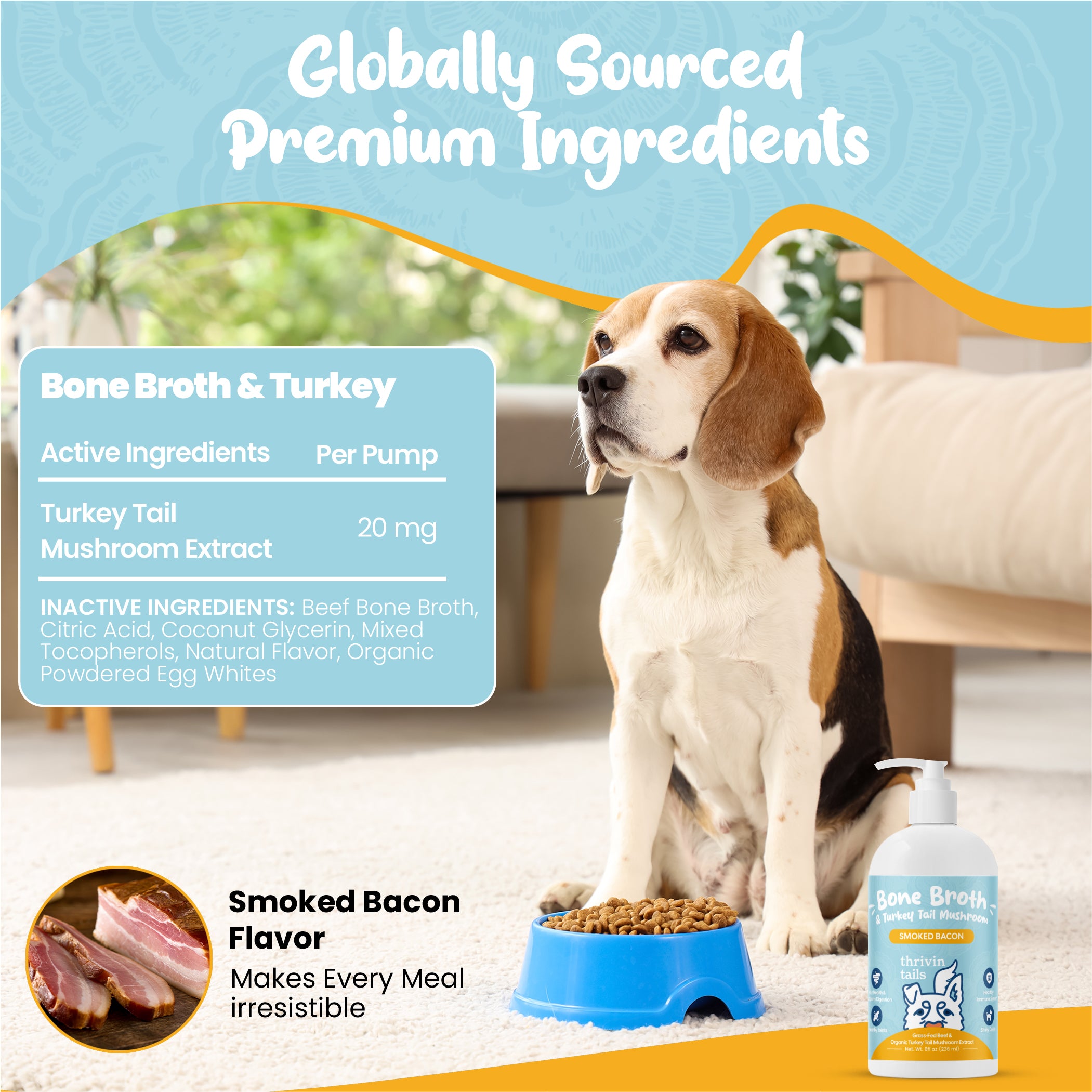 Bone Broth And Turkey Tail Mushrooms