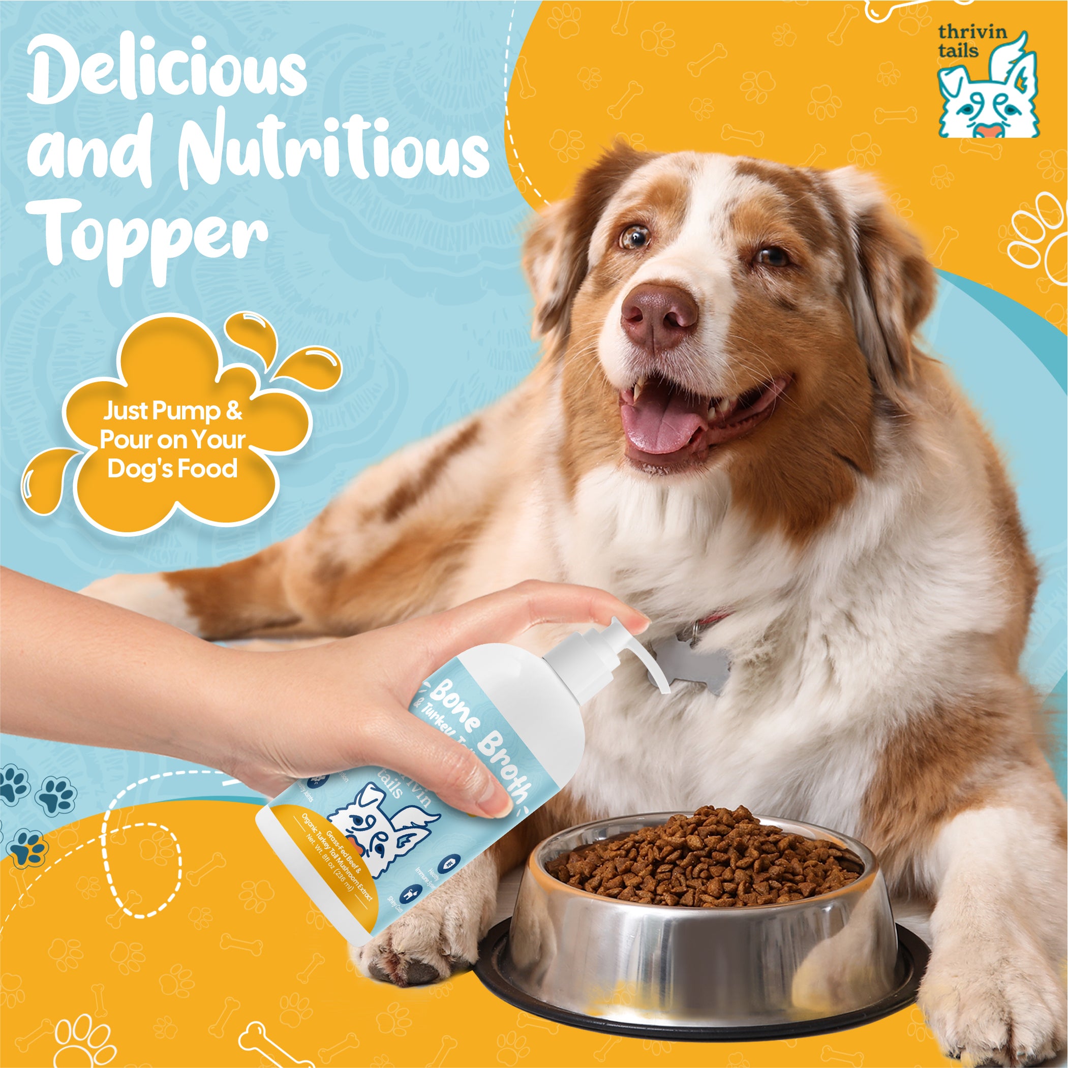 Bone Broth And Turkey Tail Mushrooms